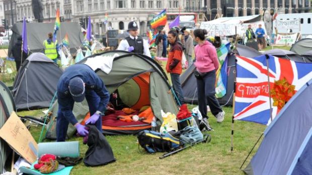 7 occupy london...