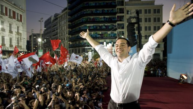 Syriza lideri Alexis Tsipras