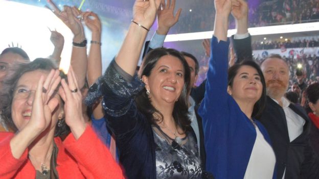 Hdp Nin Yeni E Genel Ba Kanlar Pervin Buldan Ve Sezai Temelli Ye Il