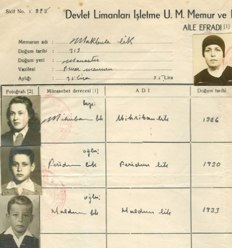 Fotoğraf: Ali Bozoğlu Makbule Lik, 1941'de ikinci fener gardiyanlığına atanır.