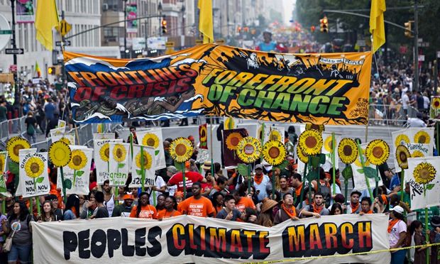 New York'ta Halkın İklim Yürüyüşü