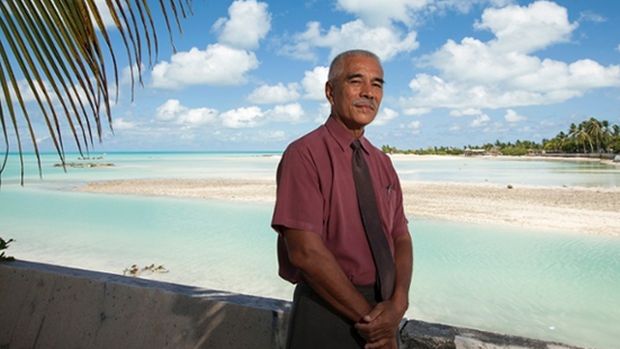 Kiribati devlet başkanı Anote Tong, Lima'daki görüşmeler ve gelecek sene imzalanacak olan ve uzun zamandır dört gözle beklenen Paris Anlaşması’nın, emisyon azaltımlarının bir kânun haline getirilmesini sağlasa bile bunun ülke üzerinde çok az etkisi olacağını düşünüyor. Fotoğraf: Remi Chauvin