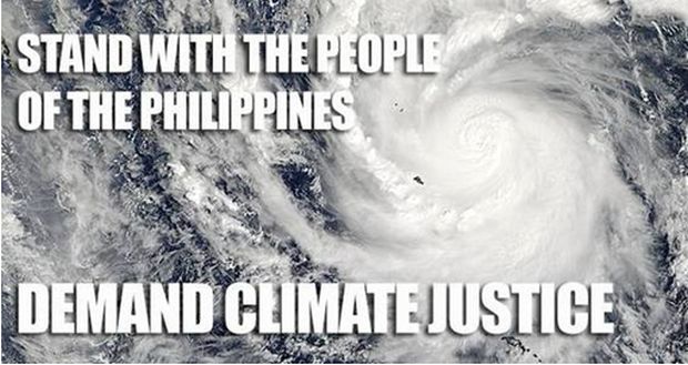 Filipinler Halkıyla Omuz Omuza, İklim Adaletini Talep Et!