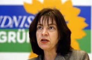 Avrupa Yeşiller Partisi Grup eşbaşkanı Rebecca Harms