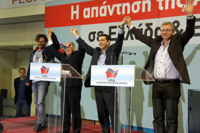 yunanistan- Syriza - yeşiller