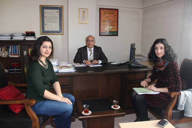 Nimet Hevi Gatar ve Hande Karahan, İHD Genel Başkanı ile görüştü