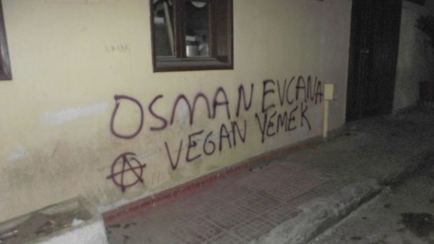 24.osman evcan'a vegan yemek