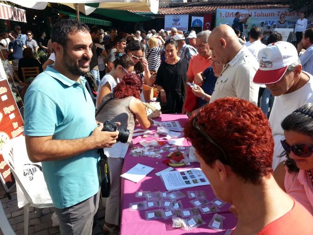 1. Urla Tohum Takas Şenliği'nde Diyarbakır standı