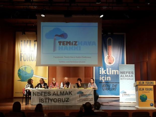 Temiz Hava Hakkı Platformu, Deniz Bayram anlatıyor, "Kömür yakıtlı termik santraller Türkiye'deki hava kirliliğinin başlıca nedeni" (Foto: Didem Usluca)