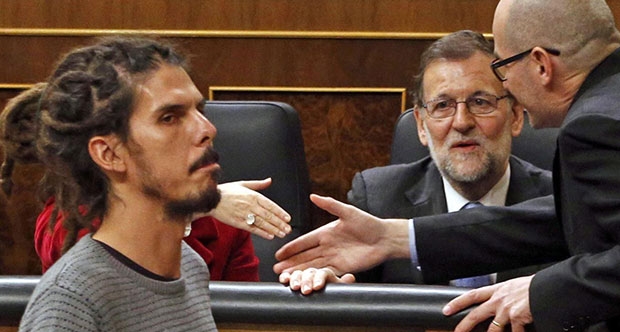 Podemos üyesi Tenerife milletvekili Alberto Rodríguez