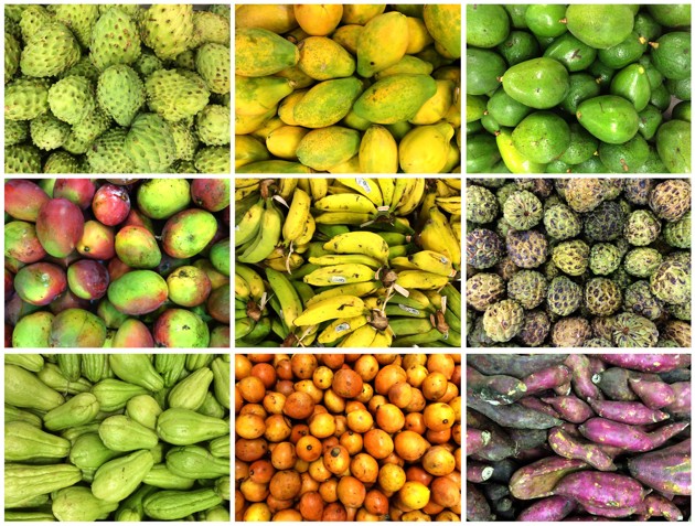 Brezilya, Recife’deki bir marketten meyveler