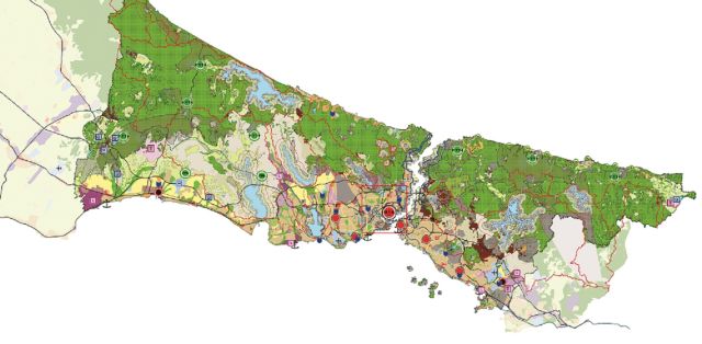 imp tarafından 2006 yılında yapılan İstanbul Çevre Düzeni Planı