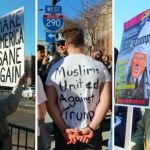 Trump'a karşı birleşmiş Müslümanlar.