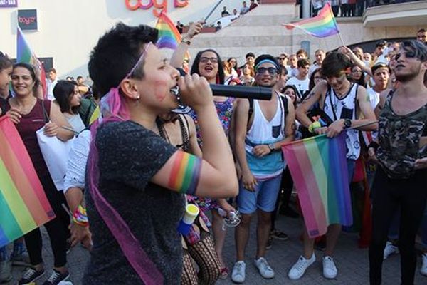 Mersin 7 Renk LGBTİ'den Gizem Derin (Foto: Aylin Keser)