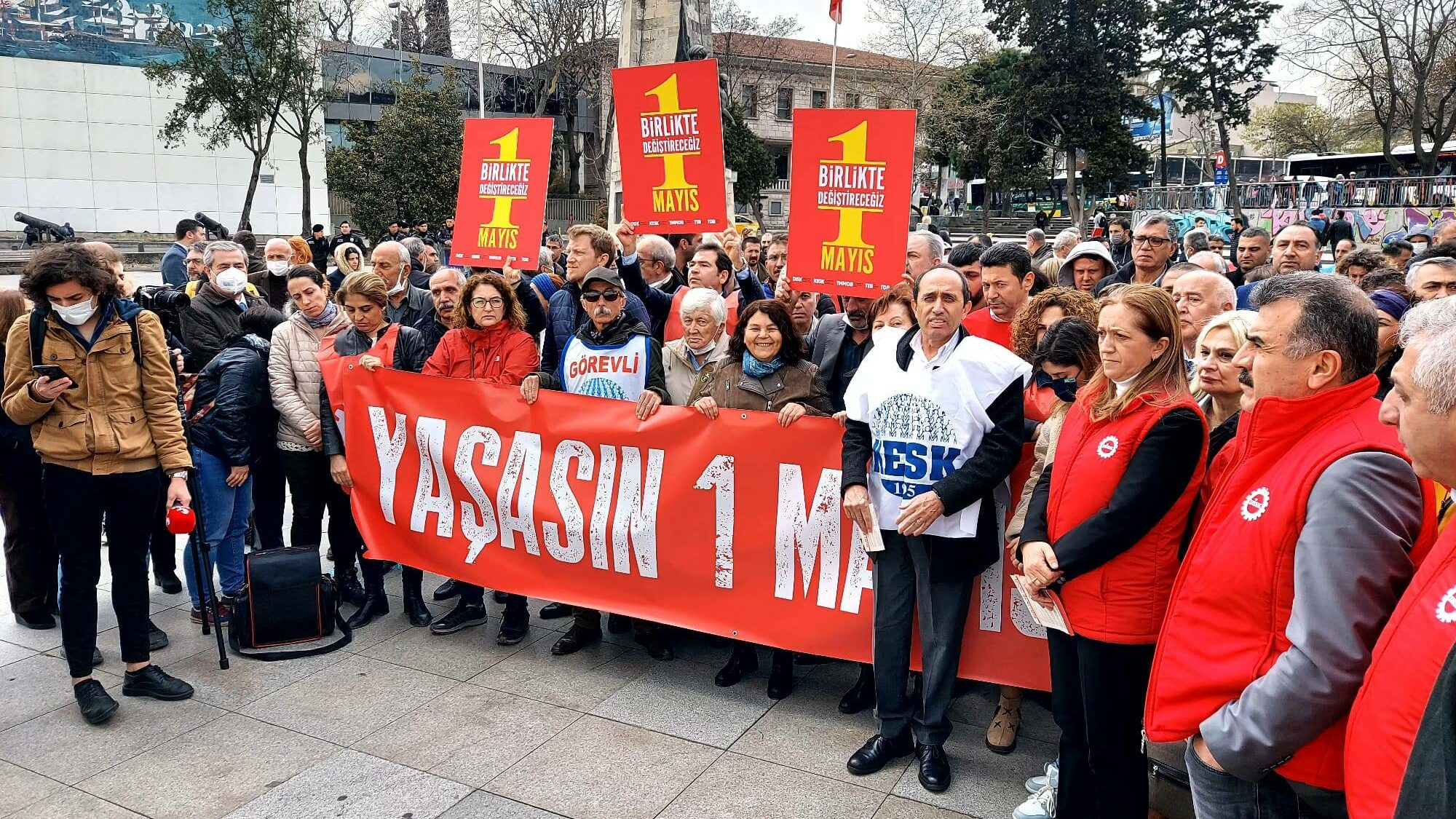 1 Mayıs için sendikalardan ortak bildiri: Maltepe Meydanı’nda buluşulacak