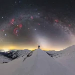 “WINTER SKY OVER THE MOUNTAINS”