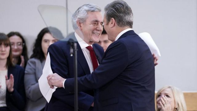 Gordon Brown ve Keir Starmer