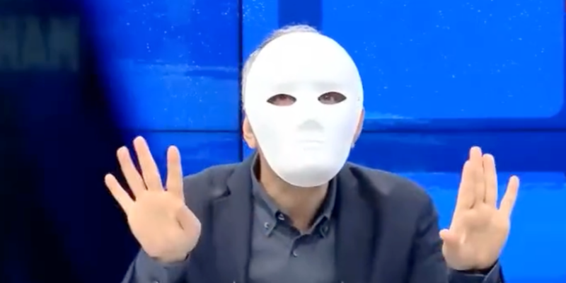 Emin Çapa Halk TV maske
