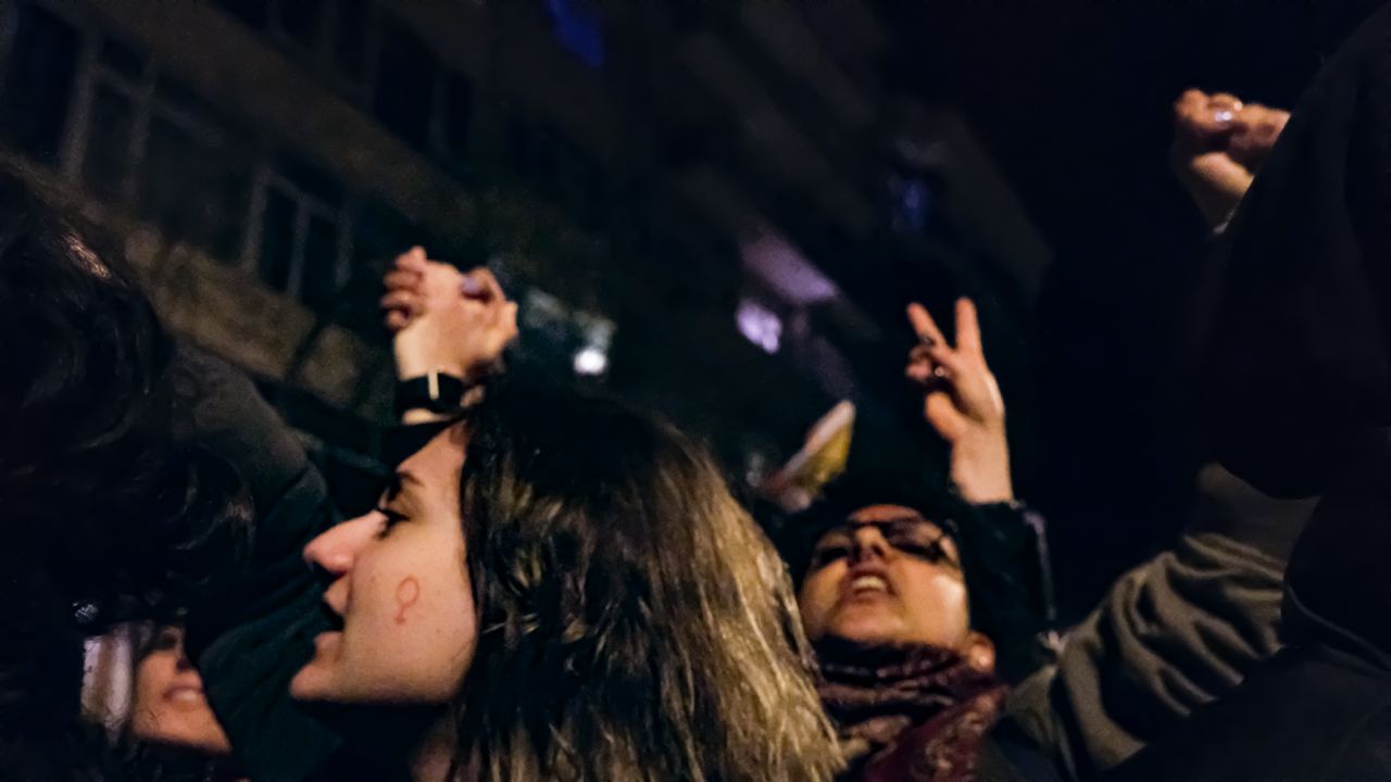 8 Mart, 21. Feminist Gece Yürüyüşü - Fotoğraf: Cansu Acar