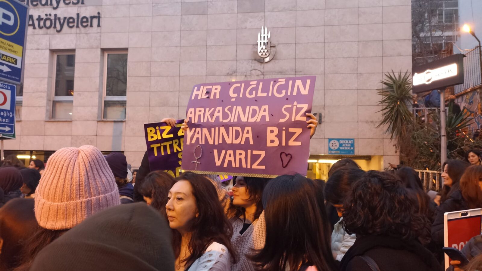 8 Mart, 21. Feminist Gece Yürüyüşü - Fotoğraf: Dilan Ela Pamuk