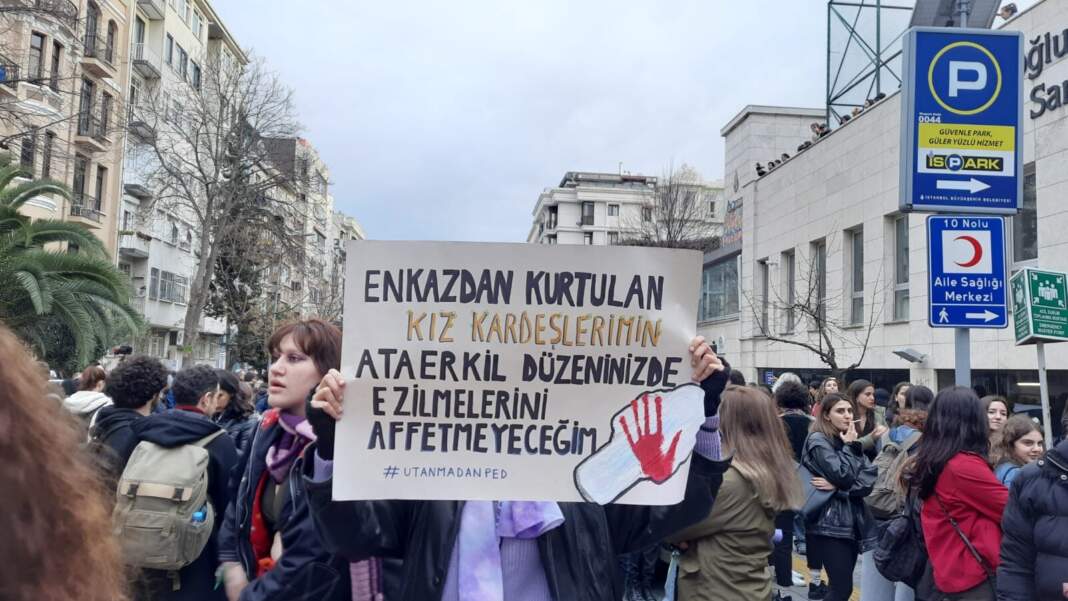 8 Mart, 21. Feminist Gece Yürüyüşü - Fotoğraf: Dilan Ela Pamuk