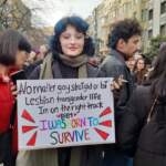 8 Mart, 21. Feminist Gece Yürüyüşü – Fotoğraf: Dilan Ela Pamuk