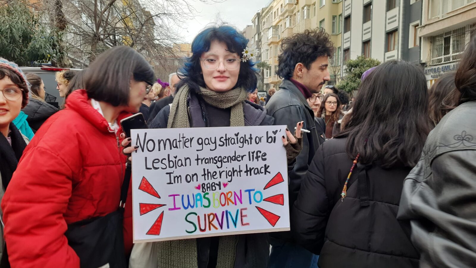 8 Mart, 21. Feminist Gece Yürüyüşü - Fotoğraf: Dilan Ela Pamuk