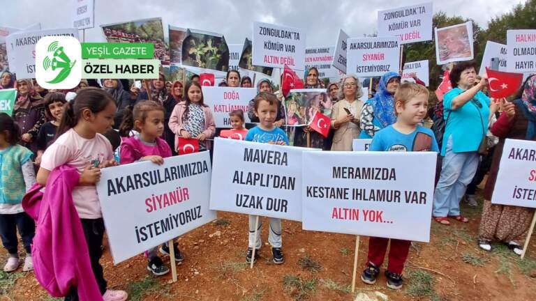 Batı Karadeniz halkı, madene karşı bir arada