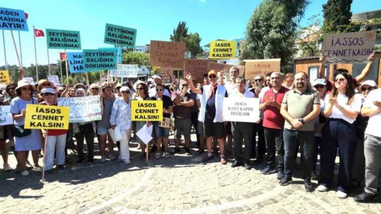 Antik Kent İasos’a yükleme-boşaltma limanı için sondaj başladı