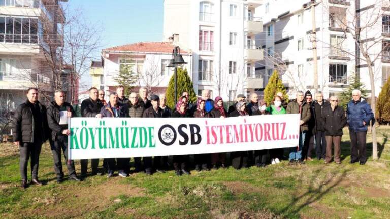 Edirne-Kavacıklılar OSB’ye karşı altı yıllık mücadelesini kazandı