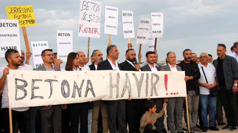 Körfez havzasını zehirleyen Dilovası’na bir beton santrali inşaatı daha