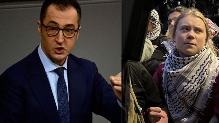 Cem Özdemir’in Greta Thunberg’e yönelik İsrail tepkisine eleştiri yağdı