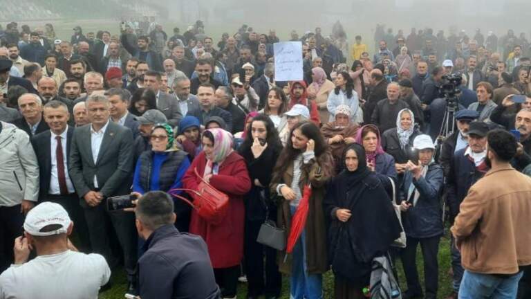 Perşembe’de Yaylama Dokunma-Madene Hayır’ mitingi kutlama şenliğine dönüştü