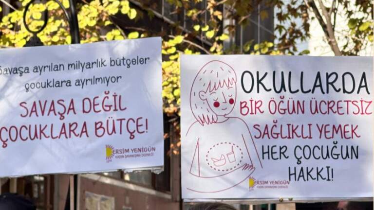 ‘Bütçe görüşmelerinin temel gündemi okul yemeği olmalı’